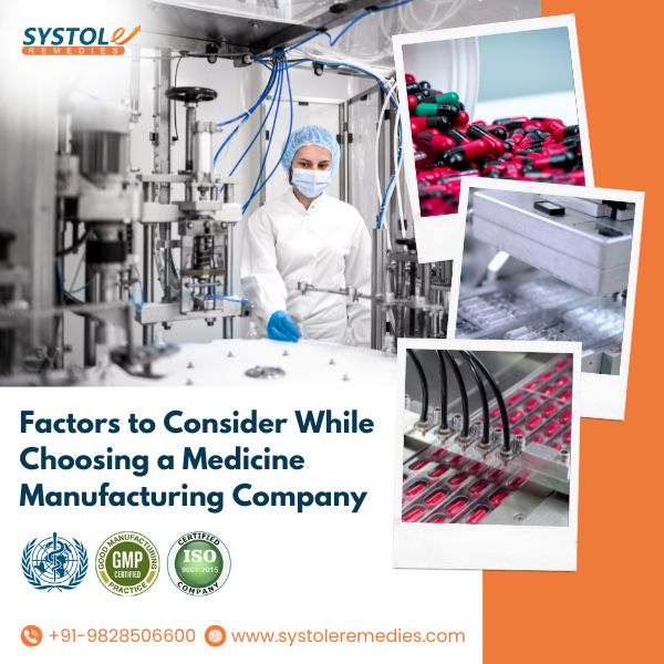 citriclabs|Factors To Consider When Choosing a Medicine Manufacturing Company in India  