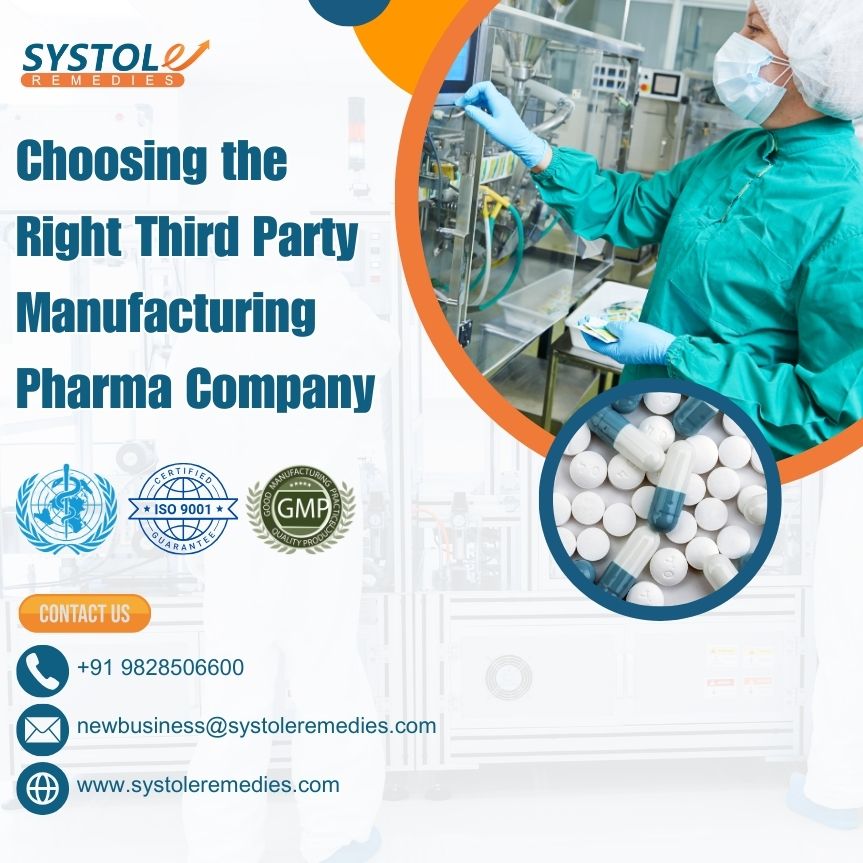 citriclabs|Choosing the Right Third Party Manufacturing Pharma Company 