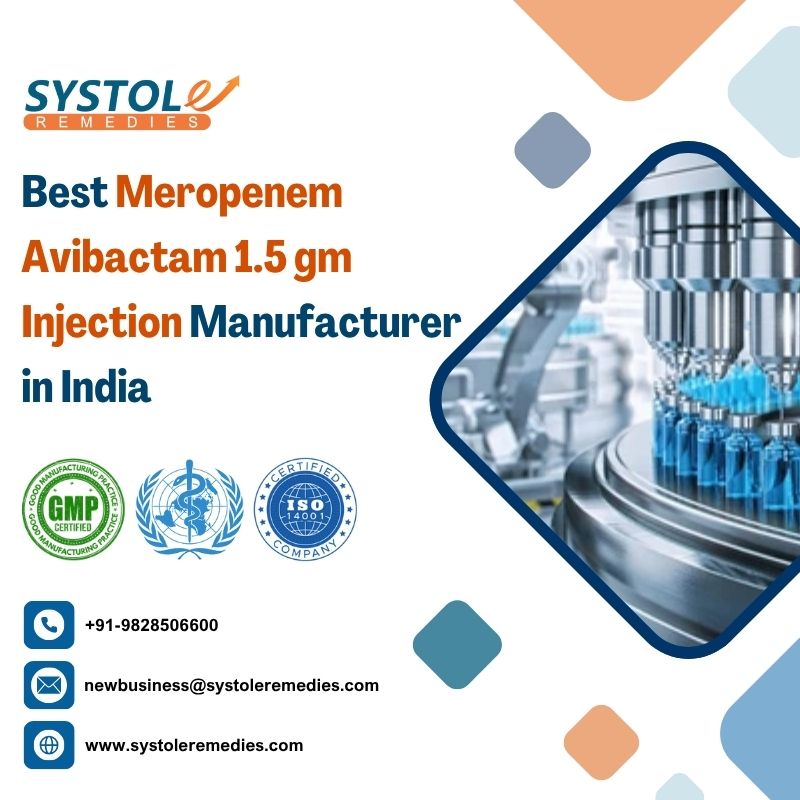 citriclabs|Best Meropenem Avibactam 1.5 gm Injection Manufacturer in India 